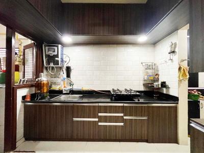 Kitchen Image of 1665 Sq.ft 3 BHK Apartment / Flat for sale in Eklingji Radhe Skyline, Sanand Ahmedabad for Rs. 7151000