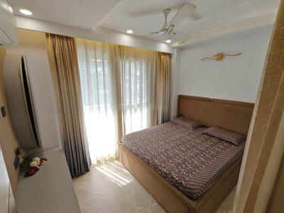Bedroom Image of 900 Sq.ft 2 BHK Builder Floor for rent in Rajouri Garden New Delhi for Rs. 39000