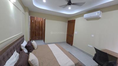 Bedroom Image of 650 Sq.ft 1 BHK Builder Floor for rent in Sector 42 Gurgaon for Rs. 43000