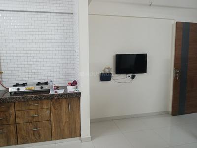 Living Room Image of 780 Sq.ft 1 BHK Apartment / Flat for rent in Vinayak Prestige Riona, Palanpur Surat for Rs. 20500