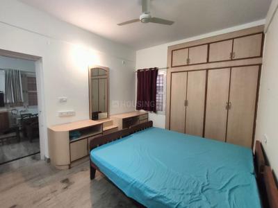Bedroom Image of 700 Sq.ft 1 BHK Builder Floor for rent in Indira Nagar Bengaluru for Rs. 35000