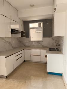 Kitchen Image of 1210 Sq.ft 3 BHK Builder Floor for rent in Signature Global Park 2 And 3, Sector 36 Sohna for Rs. 22000