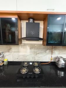 Kitchen Image of 1120 Sq.ft 3 BHK Apartment / Flat for rent in Unique Legacy Majestic, Keshav Nagar Pune for Rs. 50000