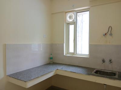 Kitchen Image of 440 Sq.ft 1 BHK Apartment / Flat for rent in Pyramid Infinity, Sector 70 Gurgaon for Rs. 15000