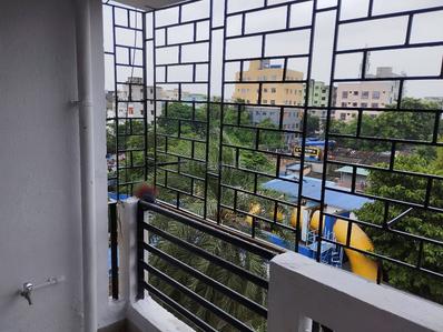 Balcony Image of 1259 Sq.ft 3 BHK Apartment / Flat for sale in Keshtopur Kolkata for Rs. 6500000