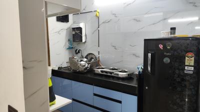 Kitchen Image of 650 Sq.ft 1 BHK Apartment / Flat for sale in Saarvi Saarvi Residency, Kamothe Navi Mumbai for Rs. 6000000