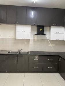 Kitchen Image of 1650 Sq.ft 3 BHK Apartment / Flat for rent in Puravankara Westend, GB Palya Bengaluru for Rs. 70000