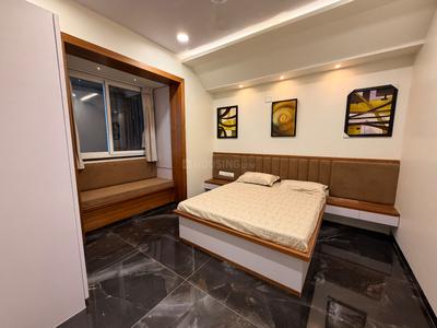 Bedroom Image of 2300 Sq.ft 3 BHK Apartment / Flat for rent in Bhayli Vadodara for Rs. 65000