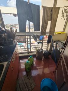 Balcony Image of 1400 Sq.ft 3 BHK Apartment / Flat for rent in Dooravani Nagar Bengaluru for Rs. 70000