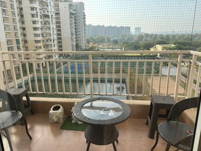 Balcony Image of 1608 Sq.ft 3.5 BHK Apartment / Flat for rent in Adani Water Lily, Shantigram Ahmedabad for Rs. 75000