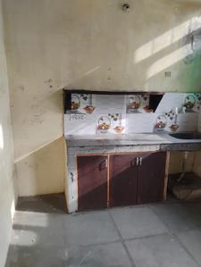 Kitchen Image of 300 Sq.ft 1 RK Builder Floor for rent in Maloya Chandigarh for Rs. 5000