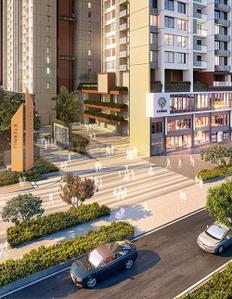 Image of 1664 Sq.ft 3 BHK Apartment / Flat for sale in Eternia At Kalpataru Parkcity, Kolshet, Thane for Rs. 26500000