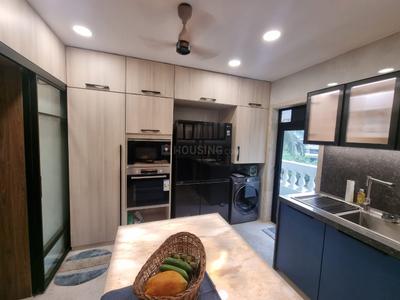 Kitchen Image of 2500 Sq.ft 3 BHK Duplex for rent in Khar West Mumbai for Rs. 625000