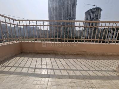 Balcony Image of 1295 Sq.ft 3 BHK Apartment / Flat for rent in Supertech Cape Town, Sector 74 Noida for Rs. 28500