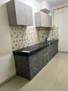 Kitchen Image of 1200 Sq.ft 3 BHK Builder Floor for rent in UCHDPL Wave Executive Floors G, Wave City Ghaziabad for Rs. 20000