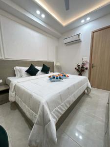 Bedroom Image of 750 Sq.ft 1 BHK Apartment / Flat for rent in Ramkrishna Apartments, Mansarovar Jaipur for Rs. 9000