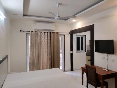 Bedroom Image of 780 Sq.ft 1 RK Builder Floor for rent in Sector 46 Gurgaon for Rs. 25000