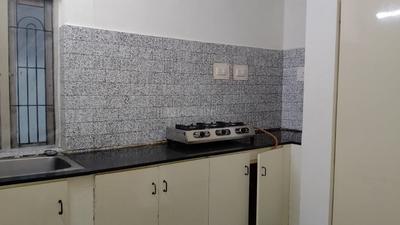 Kitchen Image of 700 Sq.ft 1 BHK Builder Floor for rent in Thiruvanmiyur Chennai for Rs. 25000