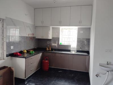 Kitchen Image of 1200 Sq.ft 2 BHK Independent House for rent in Bettahalsoor Bengaluru for Rs. 18000