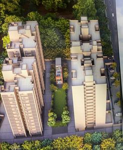Image of 1230 Sq.ft 2 BHK Apartment / Flat for sale in Saanvi Nirman Solace, South Bopal, Ahmedabad for Rs. 5800000