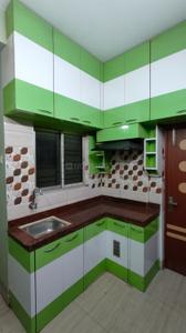 Kitchen Image of 400 Sq.ft 1 RK Apartment / Flat for sale in Bagmari Kolkata for Rs. 2400000