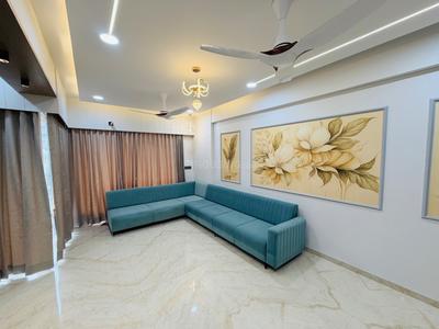 Living Room Image of 2450 Sq.ft 3 BHK Apartment / Flat for rent in Radhe Infinity, Kudasan Gandhinagar for Rs. 55000