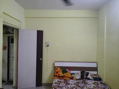 Bedroom Image of 700 Sq.ft 1 BHK Apartment / Flat for rent in Sahil Pride Residency Daffodil, Kasarvadavali Thane for Rs. 16522