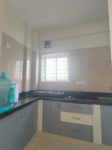 Kitchen Image of 1200 Sq.ft 1 BHK Builder Floor for rent in HSR Layout Bengaluru for Rs. 26000