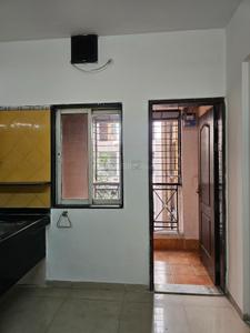 Kitchen Image of 1500 Sq.ft 3 BHK Apartment / Flat for rent in Nyati Grandeur, Undri Pune for Rs. 28000