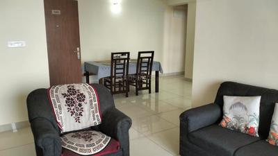 Hall Image of 1460 Sq.ft 3 BHK Apartment / Flat for rent in UKN Belvedere By UKN Airport District Phase 1, Navarathna Agrahara Bengaluru for Rs. 60000