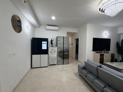 Living Room Image of 2300 Sq.ft 3.5 BHK Apartment / Flat for rent in DLF One Midtown, Karampura New Delhi for Rs. 99900
