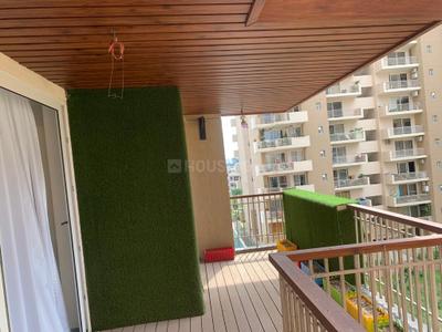Balcony Image of 1650 Sq.ft 3 BHK Apartment / Flat for rent in Sushma Chandigarh Grande, Gazipur Zirakpur for Rs. 45999
