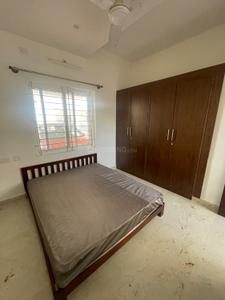 Bedroom Image of 700 Sq.ft 1 BHK Builder Floor for rent in Gattahalli Bengaluru for Rs. 15000