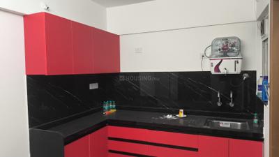 Kitchen Image of 1050 Sq.ft 2 BHK Apartment / Flat for rent in Shriram Nysa, Dhanori Pune for Rs. 24000