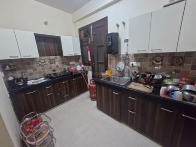 Kitchen Image of 1250 Sq.ft 2 BHK Builder Floor for rent in Sector 46 Gurgaon for Rs. 33000
