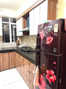 Kitchen Image of 1535 Sq.ft 3 BHK Apartment / Flat for sale in Divyansh Arc Angels, Morta, Moti Ghaziabad for Rs. 10700000