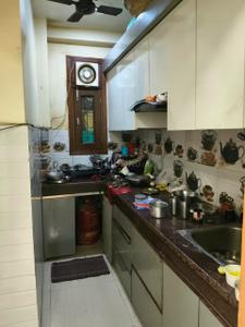Kitchen Image of 850 Sq.ft 2 BHK Builder Floor for sale in Pul Prahlad Pur New Delhi for Rs. 4800000