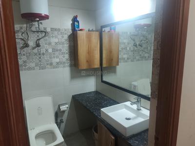 Bathroom Image of 435 Sq.ft 1 RK Studio for rent in Paramount Golfforeste Oak &amp; Pine, Surajpur Greater Noida for Rs. 15000