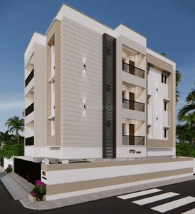 Image of 1038 Sq.ft 2 BHK Apartment / Flat for sale in MP Green Bay, Kundrathur, Chennai for Rs. 7900000