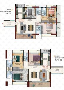 Image of 1500 Sq.ft 2 BHK Apartment / Flat for sale in Nerul, Navi Mumbai for Rs. 19000000