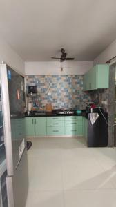 Kitchen Image of 1750 Sq.ft 3 BHK Apartment / Flat for rent in Creative Anand Avenue, Jahangirabad Surat for Rs. 28000