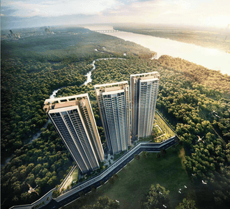 Image of 1411 Sq.ft 2 BHK Apartment / Flat for sale in Seawoods, Navi Mumbai for Rs. 21900000