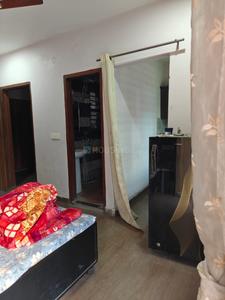 Bedroom Image of Lata niwas PG For Girls Vip Road in Lohgarh, Zirakpur