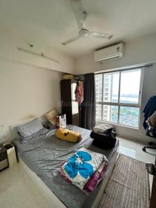 Bedroom Image of 735 Sq.ft 2 BHK Apartment / Flat for rent in Lodha Amara, Kolshet Thane for Rs. 60000