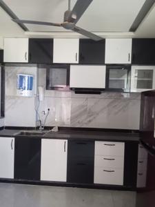 Kitchen Image of 2200 Sq.ft 3 BHK Apartment / Flat for rent in Harikrishna Parker Avenue, Napad Nadiad for Rs. 15000