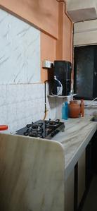 Kitchen Image of 600 Sq.ft 2 BHK Apartment / Flat for rent in Kasarvadavali Thane for Rs. 40000