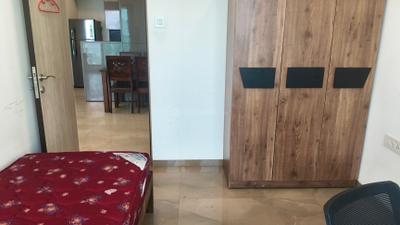 Bedroom Image of 650 Sq.ft 1 BHK Apartment / Flat for sale in Aurum Q Residences, Ghansoli Navi Mumbai for Rs. 13000000