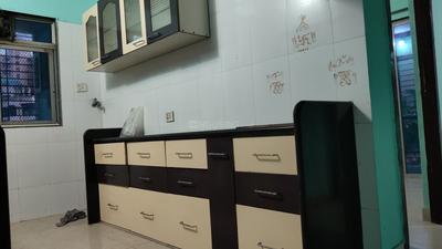 Kitchen Image of 975 Sq.ft 2 BHK Apartment / Flat for rent in Oshodhara Greens, Kalyan West Kalyan for Rs. 17000