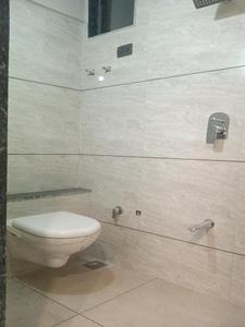 Common Bathroom Image of 2200 Sq.ft 3 BHK Apartment / Flat for rent in Shivalik Green View, Shantigram Ahmedabad for Rs. 45000