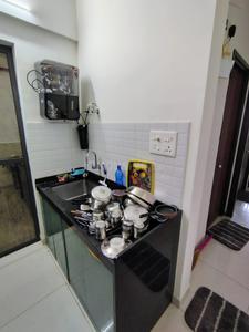 Kitchen Image of 500 Sq.ft 1 BHK Apartment / Flat for rent in Shapoorji Vanaha, Bavdhan Pune for Rs. 25000